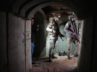 A vast network of tunnels stretching several kilometers was discovered in the Tal Rifaat area of Aleppo countryside following its liberation...