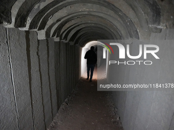 A vast network of tunnels stretching several kilometers was discovered in the Tal Rifaat area of Aleppo countryside following its liberation...