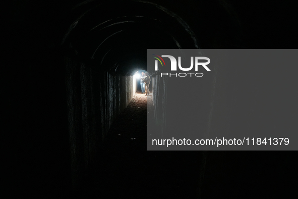 A vast network of tunnels stretching several kilometers was discovered in the Tal Rifaat area of Aleppo countryside following its liberation...