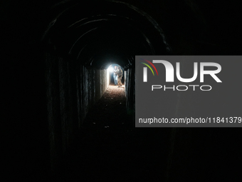 A vast network of tunnels stretching several kilometers was discovered in the Tal Rifaat area of Aleppo countryside following its liberation...