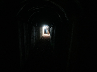 A vast network of tunnels stretching several kilometers was discovered in the Tal Rifaat area of Aleppo countryside following its liberation...