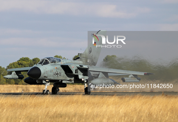 A Panavia Tornado IDS of the Luftwaffe (German Air Force) takes off from Los Llanos military air base during the Tactical Leadership Program...