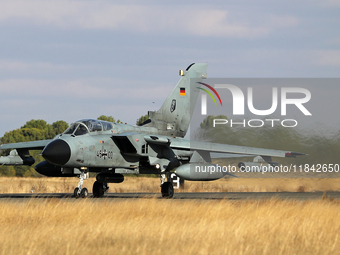 A Panavia Tornado IDS of the Luftwaffe (German Air Force) takes off from Los Llanos military air base during the Tactical Leadership Program...