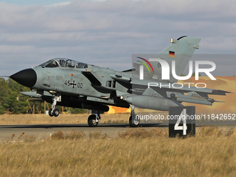 A Panavia Tornado IDS of the Luftwaffe (German Air Force) takes off from Los Llanos military air base during the Tactical Leadership Program...