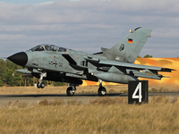 A Panavia Tornado IDS of the Luftwaffe (German Air Force) takes off from Los Llanos military air base during the Tactical Leadership Program...