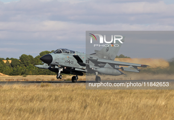 A Panavia Tornado IDS of the Luftwaffe (German Air Force) takes off from Los Llanos military air base during the Tactical Leadership Program...