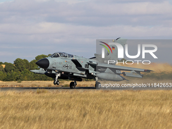 A Panavia Tornado IDS of the Luftwaffe (German Air Force) takes off from Los Llanos military air base during the Tactical Leadership Program...