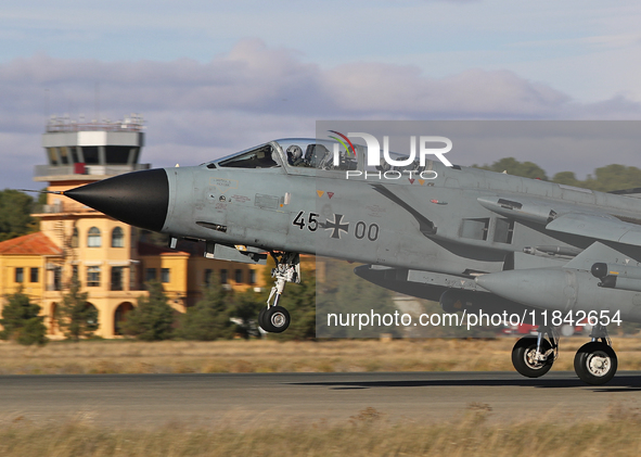 A Panavia Tornado IDS of the Luftwaffe (German Air Force) takes off from Los Llanos military air base during the Tactical Leadership Program...