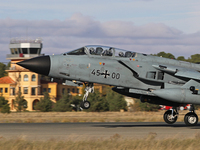 A Panavia Tornado IDS of the Luftwaffe (German Air Force) takes off from Los Llanos military air base during the Tactical Leadership Program...