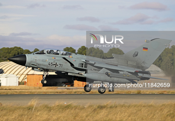 A Panavia Tornado IDS of the Luftwaffe (German Air Force) takes off from Los Llanos military air base during the Tactical Leadership Program...