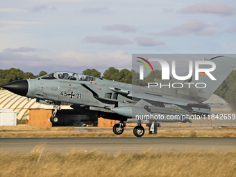 A Panavia Tornado IDS of the Luftwaffe (German Air Force) takes off from Los Llanos military air base during the Tactical Leadership Program...