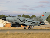 A Panavia Tornado IDS of the Luftwaffe (German Air Force) takes off from Los Llanos military air base during the Tactical Leadership Program...