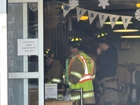 Fair Lawn Police and Fair Lawn Heavy Rescue respond to the Fair Lawn Public Library to rescue multiple people trapped inside an elevator at...