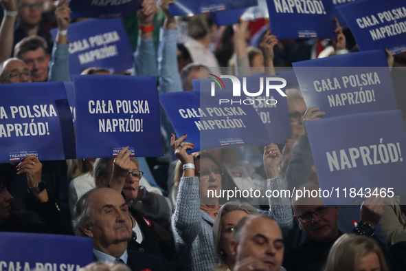 The Civic Coalition Convention takes place at PreZero Arena Gliwice in Gliwice, Poland, on December 7, 2024. During the event, presidential...