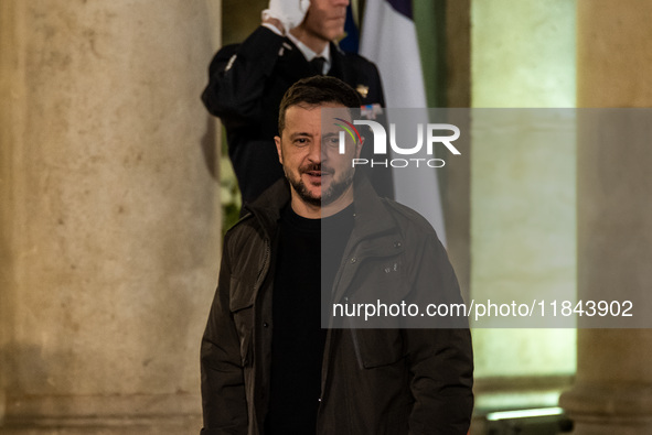 On the sidelines of the grand reopening ceremony of the Notre Dame Cathedral in Paris, France, on April 15, 2019, French President Emmanuel...