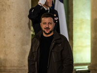 On the sidelines of the grand reopening ceremony of the Notre Dame Cathedral in Paris, France, on April 15, 2019, French President Emmanuel...