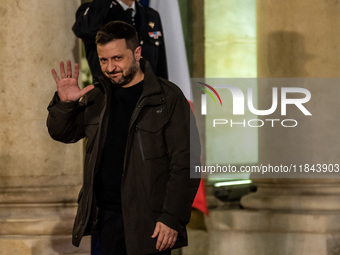 On the sidelines of the grand reopening ceremony of the Notre Dame Cathedral in Paris, France, on April 15, 2019, French President Emmanuel...