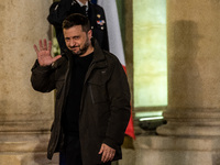 On the sidelines of the grand reopening ceremony of the Notre Dame Cathedral in Paris, France, on April 15, 2019, French President Emmanuel...