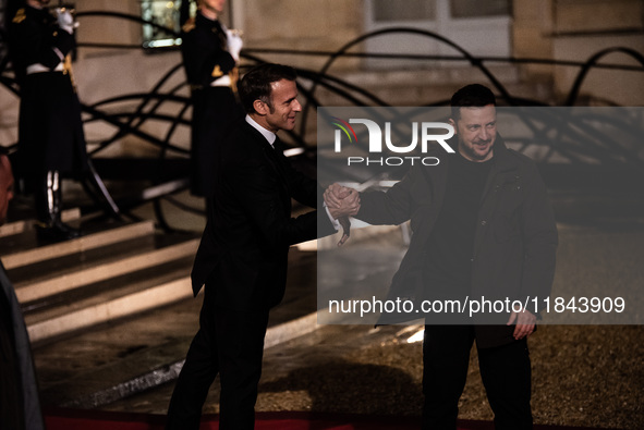 On the sidelines of the grand reopening ceremony of the Notre Dame Cathedral in Paris, France, on April 15, 2019, French President Emmanuel...