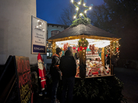 The Andechs Christmas Market in Andechs, Upper Bavaria, Bavaria, Starnberg District, Germany, on December 7, 2024, is traditionally held on...