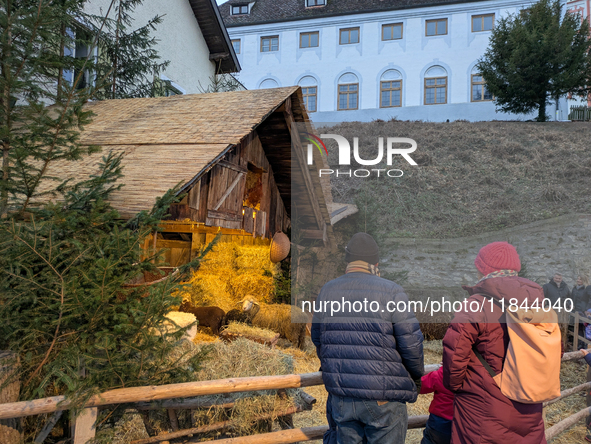 The Andechs Christmas Market in Andechs, Upper Bavaria, Bavaria, Starnberg District, Germany, on December 7, 2024, is traditionally held on...