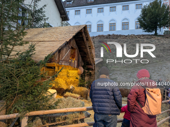 The Andechs Christmas Market in Andechs, Upper Bavaria, Bavaria, Starnberg District, Germany, on December 7, 2024, is traditionally held on...