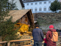 The Andechs Christmas Market in Andechs, Upper Bavaria, Bavaria, Starnberg District, Germany, on December 7, 2024, is traditionally held on...