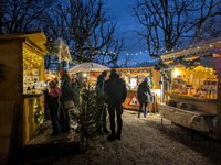 The Andechs Christmas Market in Andechs, Upper Bavaria, Bavaria, Starnberg District, Germany, on December 7, 2024, is traditionally held on...