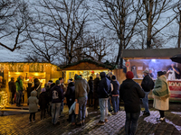 The Andechs Christmas Market in Andechs, Upper Bavaria, Bavaria, Starnberg District, Germany, on December 7, 2024, is traditionally held on...