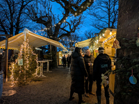 The Andechs Christmas Market in Andechs, Upper Bavaria, Bavaria, Starnberg District, Germany, on December 7, 2024, is traditionally held on...