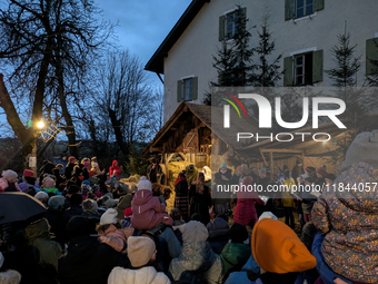 The Andechs Christmas Market in Andechs, Upper Bavaria, Bavaria, Starnberg District, Germany, on December 7, 2024, is traditionally held on...