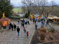 The Andechs Christmas Market in Andechs, Upper Bavaria, Bavaria, Starnberg District, Germany, on December 7, 2024, is traditionally held on...