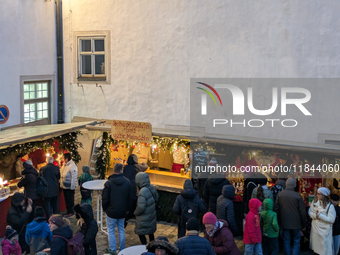 The Andechs Christmas Market in Andechs, Upper Bavaria, Bavaria, Starnberg District, Germany, on December 7, 2024, is traditionally held on...