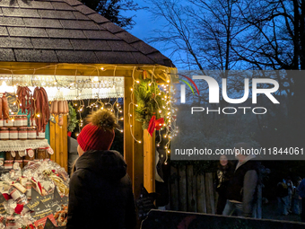 The Andechs Christmas Market in Andechs, Upper Bavaria, Bavaria, Starnberg District, Germany, on December 7, 2024, is traditionally held on...