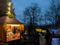 The Andechs Christmas Market in Andechs, Upper Bavaria, Bavaria, Starnberg District, Germany, on December 7, 2024, is traditionally held on...