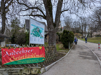 The Andechs Christmas Market in Andechs, Upper Bavaria, Bavaria, Starnberg District, Germany, on December 7, 2024, is traditionally held on...