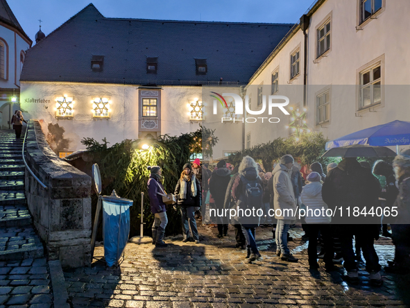 The Andechs Christmas Market in Andechs, Upper Bavaria, Bavaria, Starnberg District, Germany, on December 7, 2024, is traditionally held on...