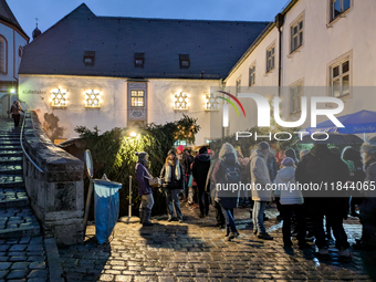 The Andechs Christmas Market in Andechs, Upper Bavaria, Bavaria, Starnberg District, Germany, on December 7, 2024, is traditionally held on...