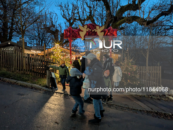 The Andechs Christmas Market in Andechs, Upper Bavaria, Bavaria, Starnberg District, Germany, on December 7, 2024, is traditionally held on...