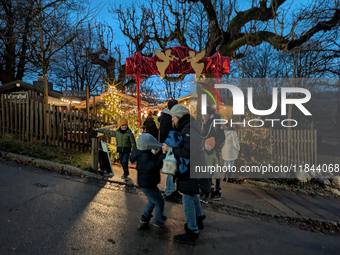 The Andechs Christmas Market in Andechs, Upper Bavaria, Bavaria, Starnberg District, Germany, on December 7, 2024, is traditionally held on...