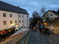 The Andechs Christmas Market in Andechs, Upper Bavaria, Bavaria, Starnberg District, Germany, on December 7, 2024, is traditionally held on...