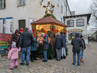 The Andechs Christmas Market in Andechs, Upper Bavaria, Bavaria, Starnberg District, Germany, on December 7, 2024, is traditionally held on...