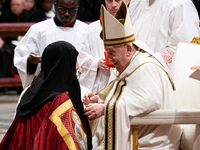 Newly-appointed Ukrainian Cardinal Mykola Bychok participates in an Ordinary Public Consistory for the creation of new cardinals at St. Pete...