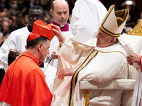 Pope Francis appoints Lithuanian Cardinal Rolandas Makrickas during an Ordinary Public Consistory for the creation of new cardinals at St. P...