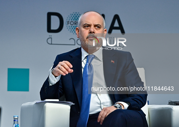 Akif Cagatay Kilic, Chief Adviser on National Security and Foreign Policy to the President and Ambassador of Turkey, takes part in a panel d...