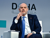 Akif Cagatay Kilic, Chief Adviser on National Security and Foreign Policy to the President and Ambassador of Turkey, participates in a panel...