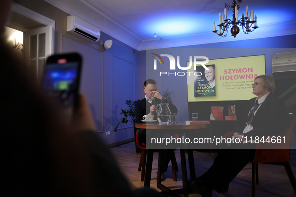 A meeting with the Marshal of the Sejm and presidential candidate Szymon Holownia regarding the book 'Let's not let ourselves be divided' ta...