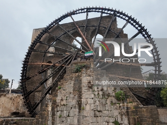 Celebrations continue in the city of Hama, where Syrians gather at Al-Assi Square to take commemorative photos and express their joy over th...