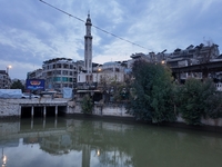 Celebrations continue in the city of Hama, where Syrians gather at Al-Assi Square to take commemorative photos and express their joy over th...