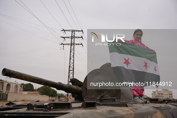 Celebrations continue in the city of Hama, where Syrians gather at Al-Assi Square to take commemorative photos and express their joy over th...